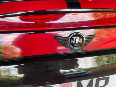 VERKLEIDUNG FÜR MINI LOGO ECHT CARBON ONE COOPER R50 R52 R53 R55 R56 R57 R58 R59
