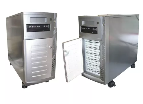Haut Serverdatenbank Double Xeon 2x2600 Serveur 12GB 2TB Fp S Raid DVD Rw SE1