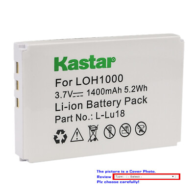 Batterie 1300mAh Pour Télécommande Logitech Harmony - Compatible Type 190582-0000, F12440056, K398, L-LU18