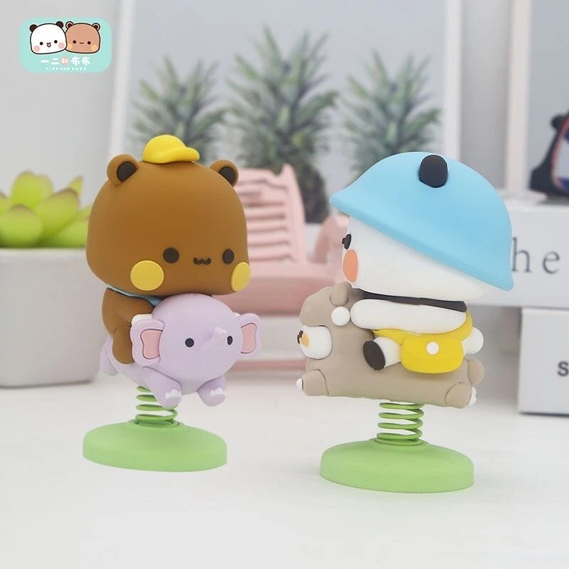 MITAO PANDA Bubu y Dudu Happy Shake Figura Deco Juguete Lindo Dulce Pareja Regalo Foto 4 de 4