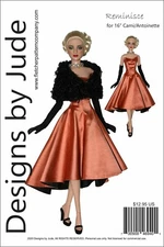 Reminisce Doll Clothes Sewing Pattern for 16" Cami & Antoinette Dolls Tonner