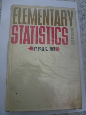 ELEMENTARY STATISTICS: SECOND EDITION., Hoel, Paul G., Used; Very Good Book