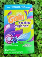 Gain Odor & Defense 15 CT. Dryer Sheets