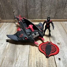 GI Joe Cobra Sting Raider Mantis Submarine W/ Figure & Patch Incomplete 2004