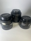 MINOLTA MOUNT LENS BUNDLE: Zoom 35-70 F3.5-4.5, 50mm f/1.7, Maxxum 35-70m F4 — photo 1