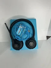JLab Go Work HBGOWORKRBLK4 Wireless Or Wired, On-Ear Headphones.