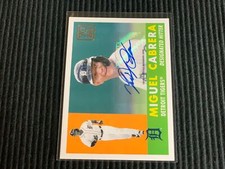 2021 TOPPS UPDATE MIGUEL CABRERA *70 YEARS OF TOPPS RARE AUTO #8/10*  TIGERS