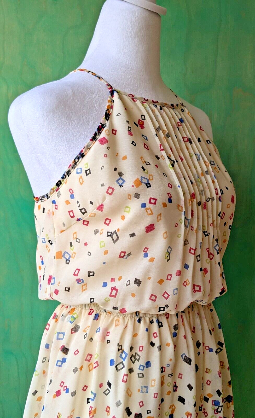 Double Zero Women's Spaghetti Strap Lined Stateme… - image 5