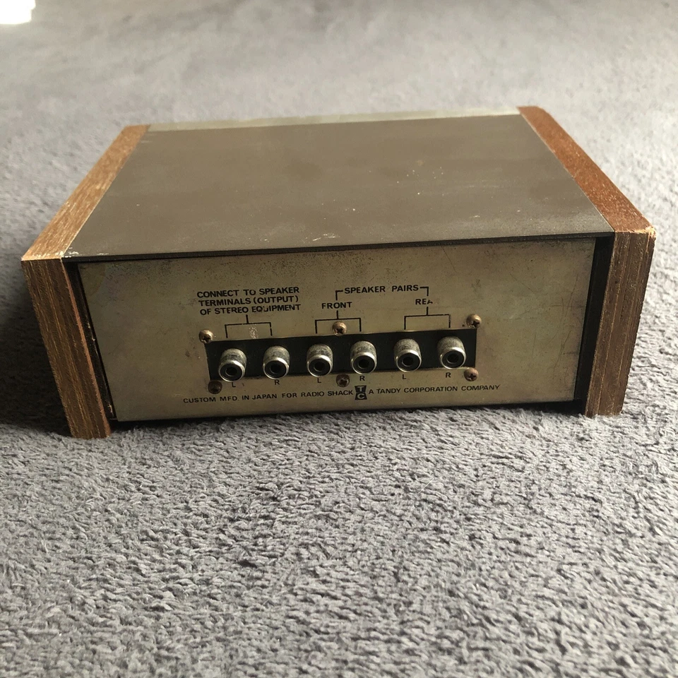 Radio Shack Sintetizador Realista Cuatro Canales Quatravox Foto 4 de 4