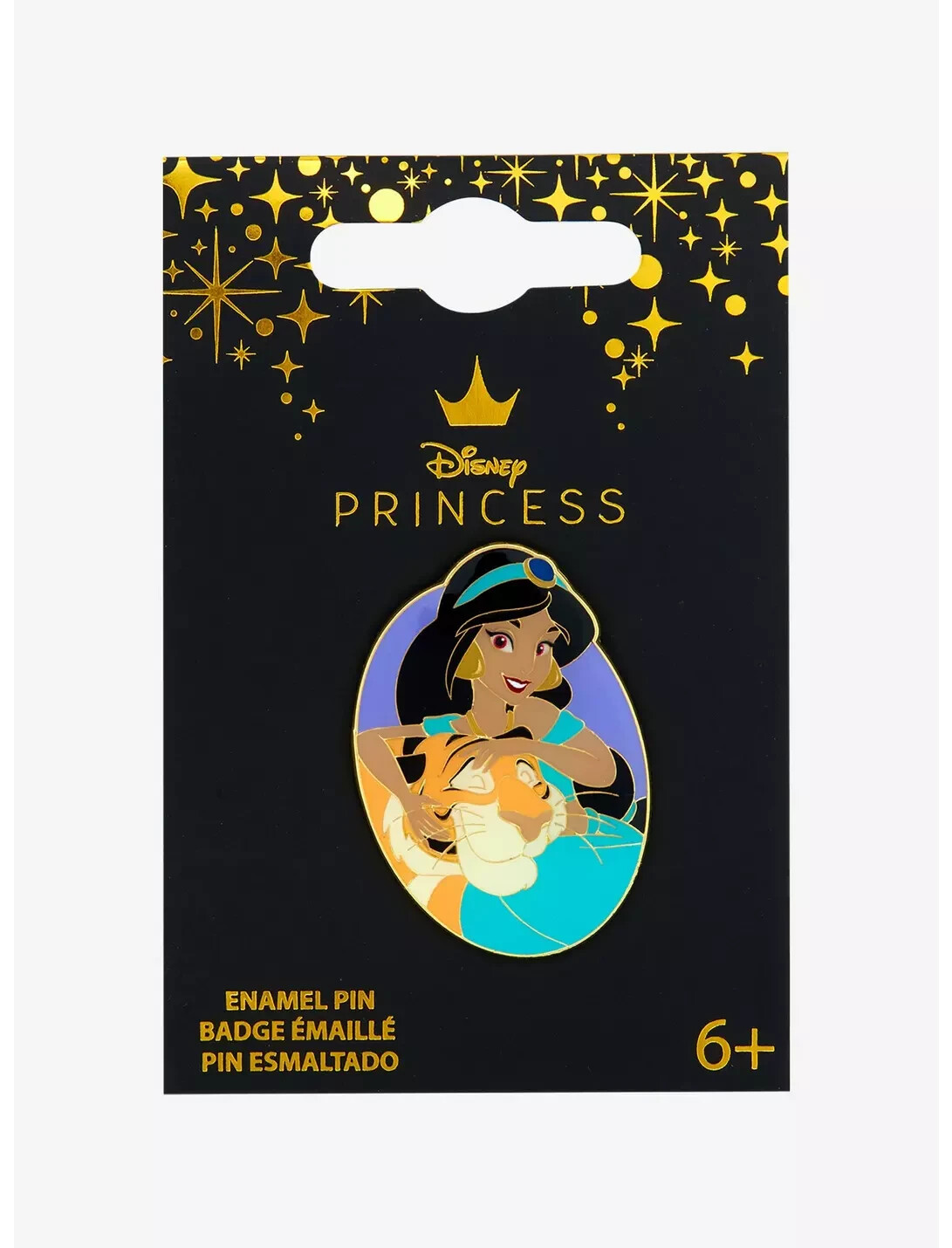 Loungefly Disney Aladdin Jasmine & Rajah Enamel Pin - NEW