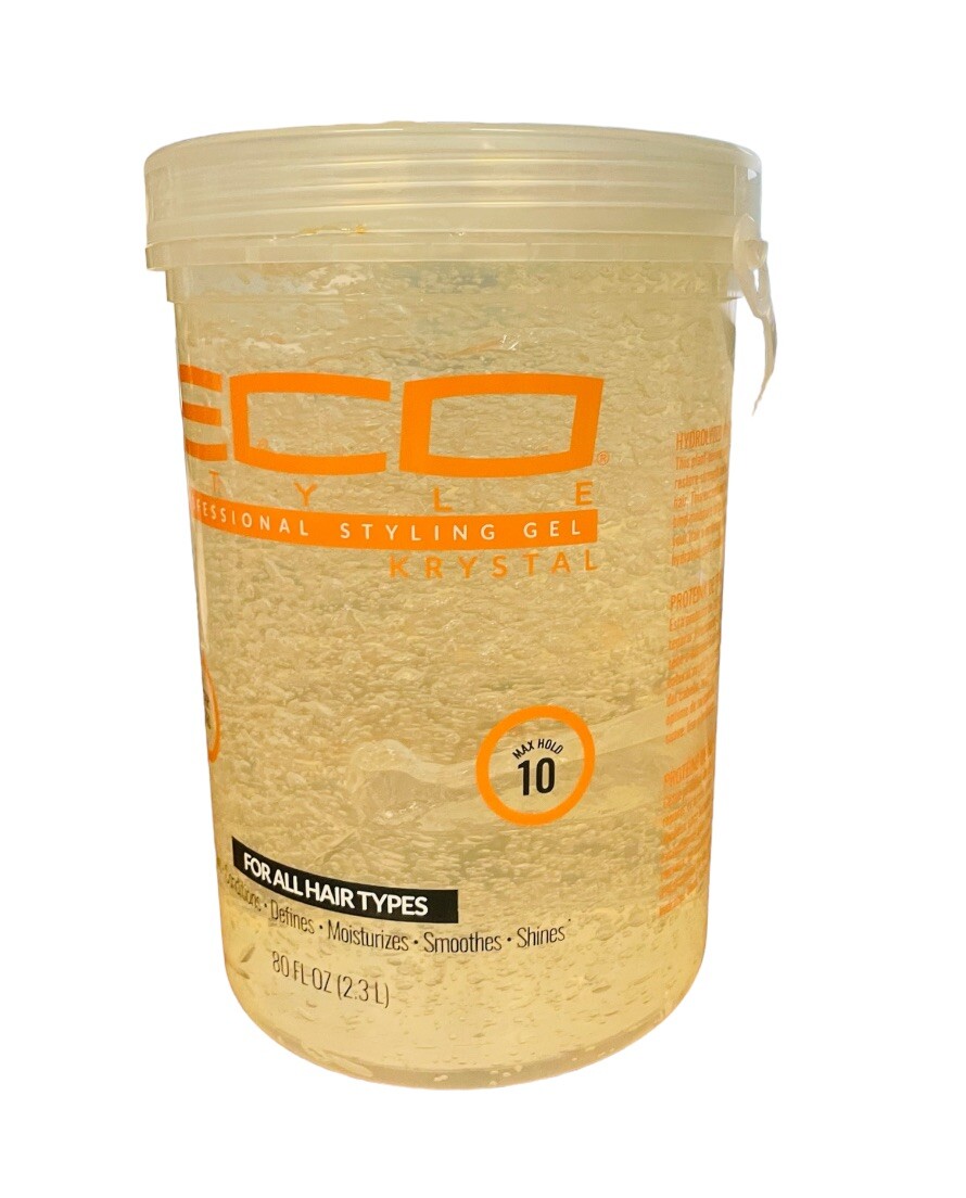 ECO Styler Professional Styling Gel, Krystal Clear 2.36 Liter / 5