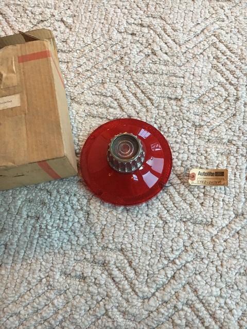 1964 Ford Falcon Tail Light Lens With Back Up Light NOS C4DZ-13450-A | eBay