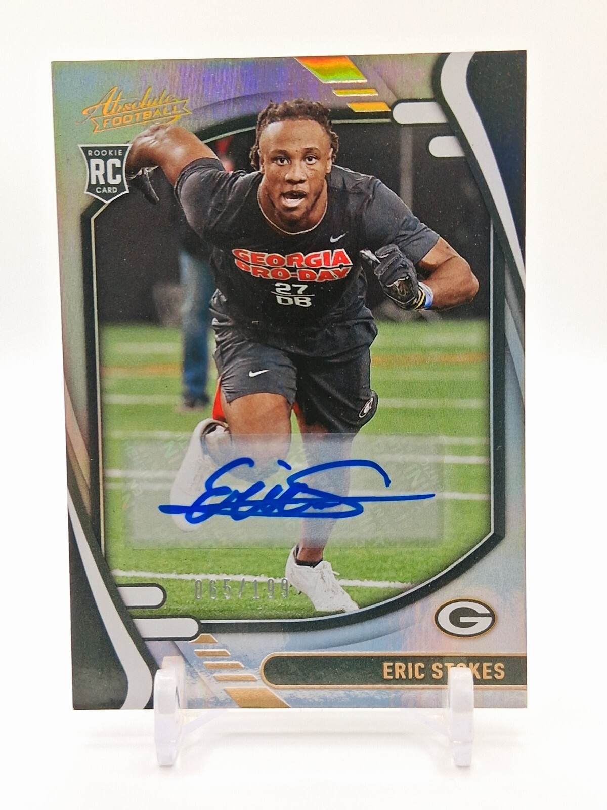 Eric Stokes Panini Absolute #175 Signature-Spectrum