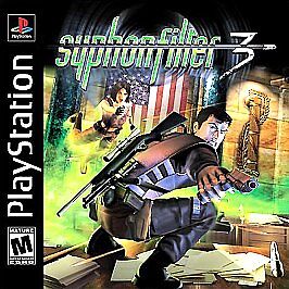 Syphon Filter 3 Sony PlayStation 1 PS1 PSX Video Game No Manual Tested