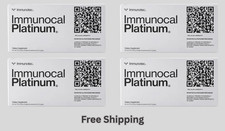 4 X Immunotec Immunocal Platinum 4 Boxes 120 Pouches - New Fs