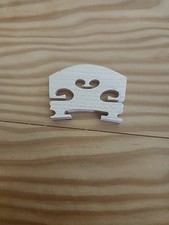 3/4 Violin Maple Bridge Fitted Polished String Parts Fitting Can be Use Directly