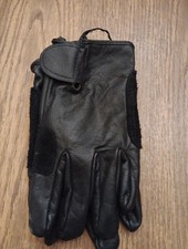 U.S MILITARY Mens Womens Light Duty Utility LEATHER GLOVES Sz Medium Unwrapped