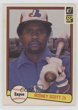 1982 Donruss Rodney Scott #240 1d4t