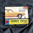 Vintage Corgi Toys Catalogue 1967 1968 Original 6d Edition Diecast Car Booklet