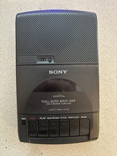 Sony Cassette Portable Tape Recorder Player TCM-929 No Powercord Tested Read