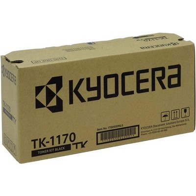Kyocera TK-1170 Toner Black, 7,200 Number of printable pages: 7200, Black