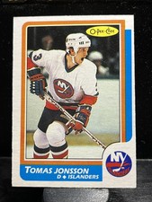 Tomas Jonsson #78 1986-87 O-Pee-Chee New York Islanders