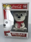 Funko POP! Ad Icons Coca-Cola Polar Bear #58 Vinyl Figure DAMAGED BOX SEE PICS