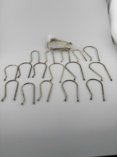 22 Hot Roller Clips Hair Pageant Curler Metal Pins One Set NIP Vintage