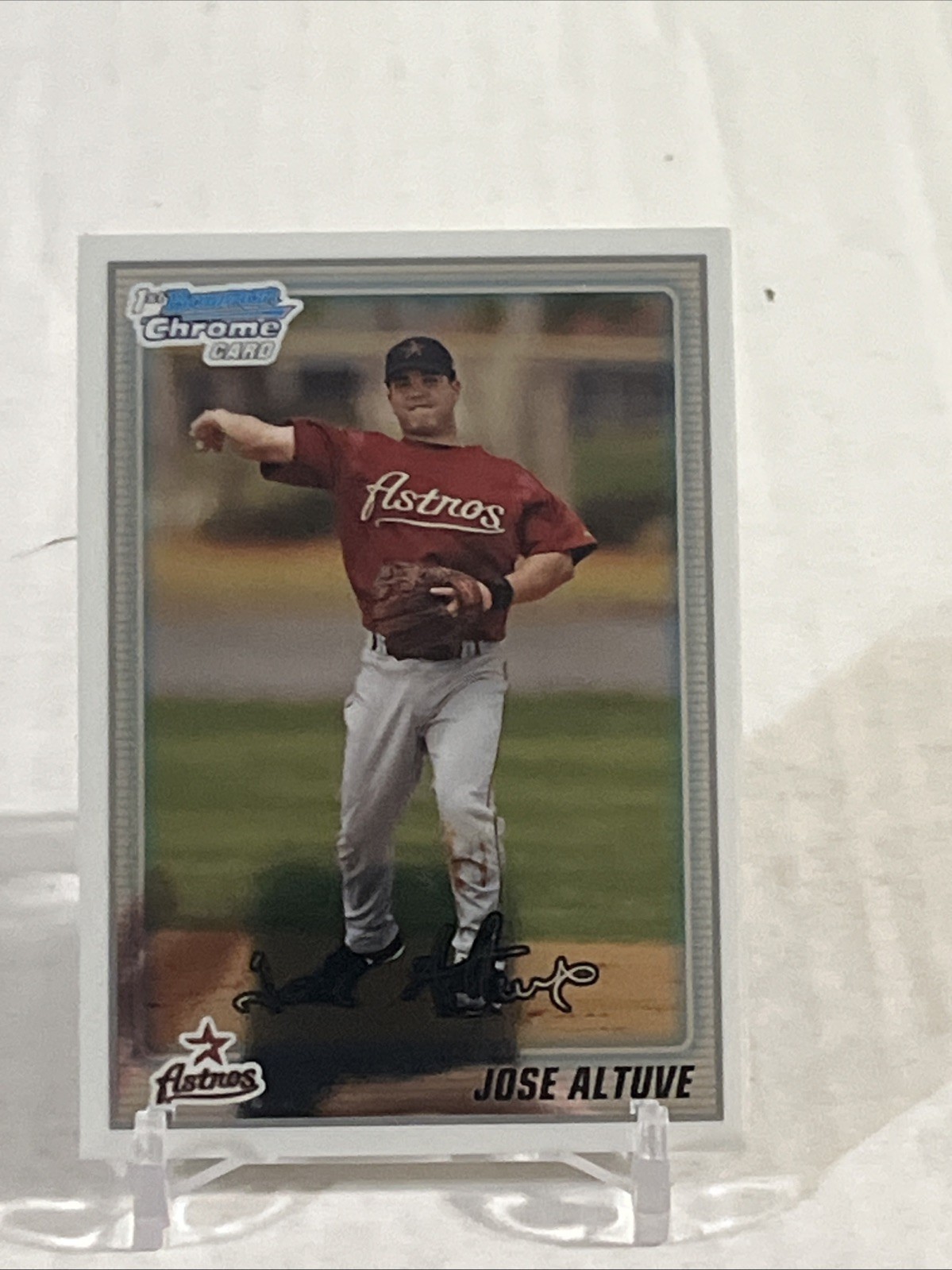 2010 1st Bowman Chrome Prospect #BCP137 Jose Altuve