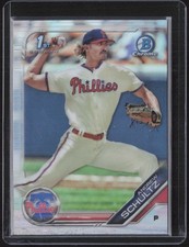 2019 Bowman Draft #BDC-120 Andrew Schultz Chrome Refractor 1st Bowman