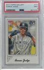 Topps 2017 Gallery Aaron Judge Rookie Card #117 New York Yankees PSA 9