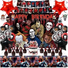 Horror Movie Party Decorations Set