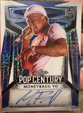 Moneybagg Yo 2023 Leaf Pop Century ROOKIE Autograph Card #12/12 !! Rapper Auto