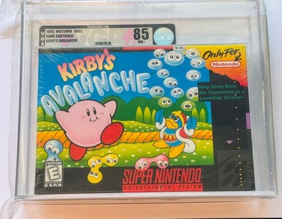 Kirby s Avalanche Super Nintendo (SNES, 1995) VGA 85 Sealed New