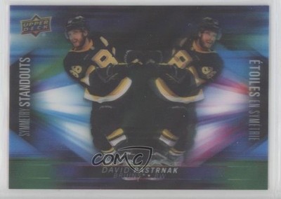 2023 Tim Hortons Collector's Series Symmetry Standouts David Pastrnak #3D-7 5yq