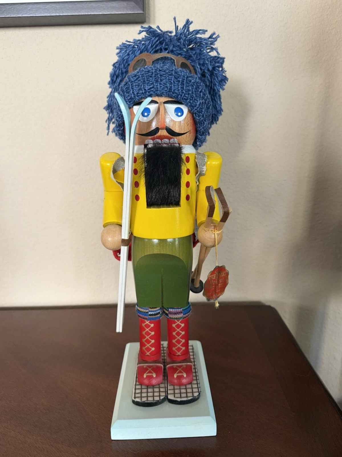 Steinbach Nutcracker Sportsman Skier 16" Vintage Germany w/ Tags, No Box
Opens in a new window or ta