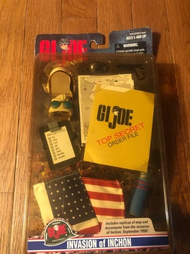 G.I. Joe Top Secret Orders Invasion of Inchon Accessories  1999 Hasbro 57613 New