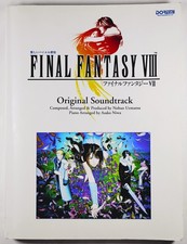 USED Final Fantasy VIII Original Soundtrack 8 FF8 FFVIII Piano Sheet Music Book