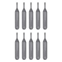 "10 StüCk PH0000 Phillips Schraubendreher Bit 5/32\" Schaft 28Mm LäNge Magnetische"