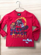 Vintage 1996 Taz Space Jam Long Sleeve Shirt Sz 6/7
