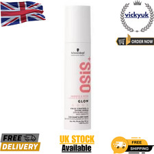 Schwarzkopf Osis Glow Anti-Frizz Shine Serum 50ml FREE P&P