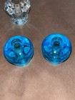 10 VINTAGE GLASS DRAWER KNOBS LARGE AND SMALL — photo 3