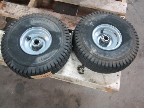 SNAPPER REAR ENGINE MOWER FRONT WHEELS / RIMS & TIRES 4.10-4 (PAIR ...