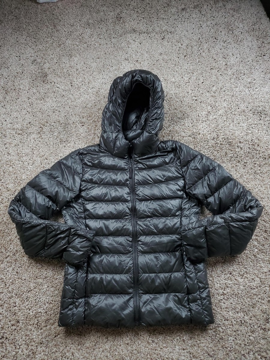 Hooded Coat Uniqlo Ultra Thin Down Jacket Down Puffer Coat Ultra