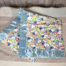 New Baby Snoopy Blanket with Satin Binding for Baby or Pet