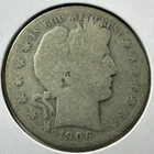 1906-S 50C Barber Half Dollar (87886)