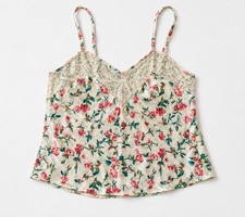 Victoria's Secret Vintage Lace Floral Camisole Top M