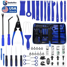 200Pcs Car Trim Removal Tool Set Hand Tools Pry Bar Panel Door Interior Clip Kit