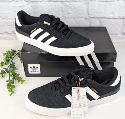 NIB Adidas Busenitz Vulc II Sz 9.5 Skate Shoes Navy White Suede Mens Skateboard