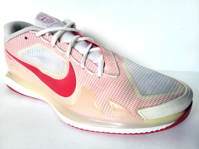 NIKE COURT AIR ZOOM VAPOR PRO HC TENNIS WHITE RED UK 11 US 12 EUR 46 CZ0220 177